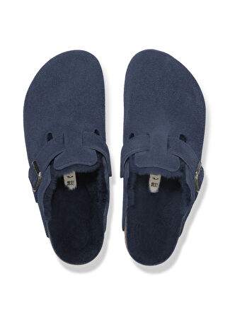 Birkenstock Navy Men's House Slipper Boston Vl Shearling — Product image 15 of 15