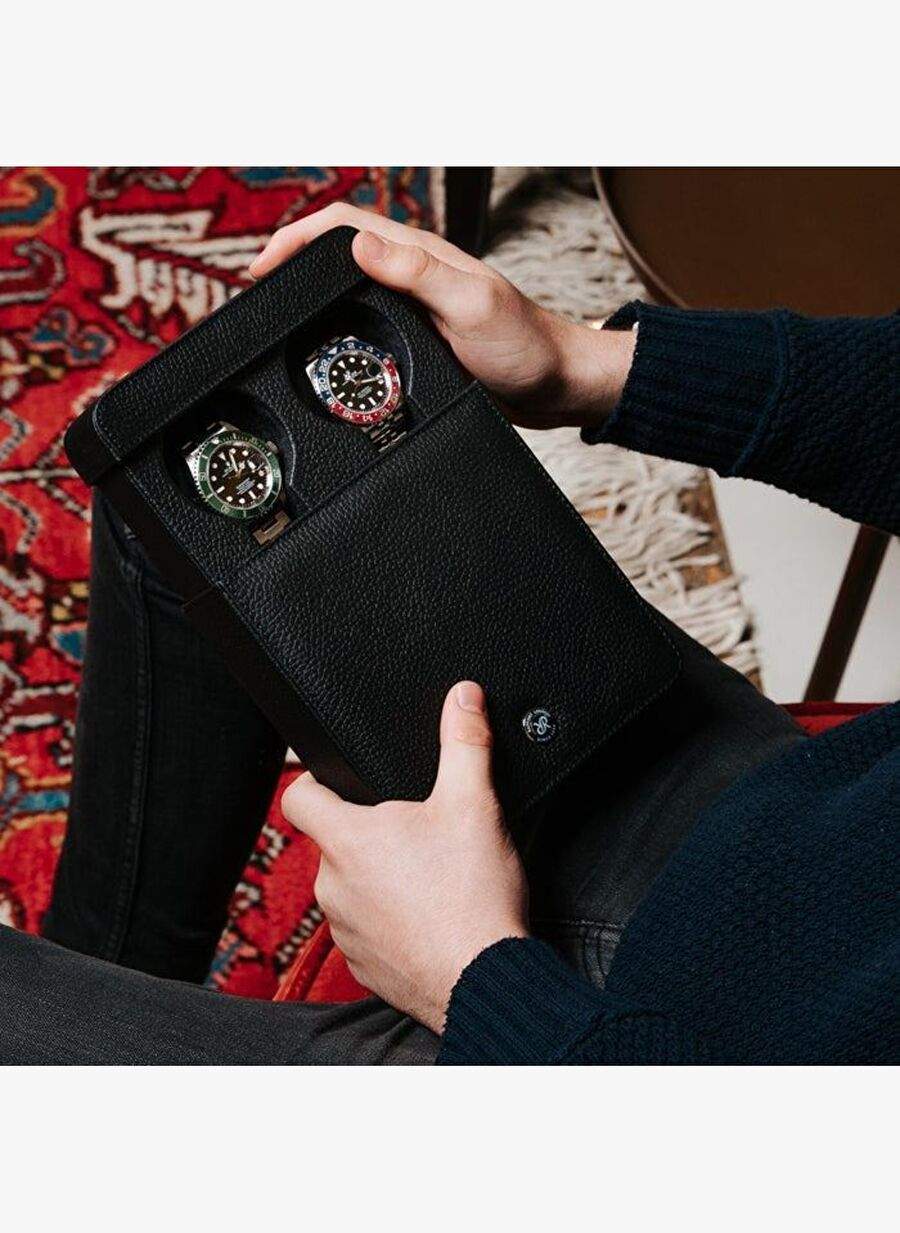Rapport London Berkeley İkili Saat Saklama Kutusu Black — Product image 5 of 5