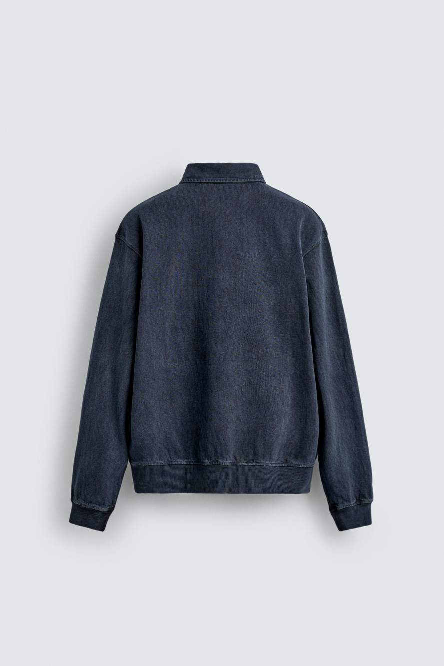 REGULAR FIT WASHED EFFECT POLO SHIRT — صورة المنتج 8 من 8