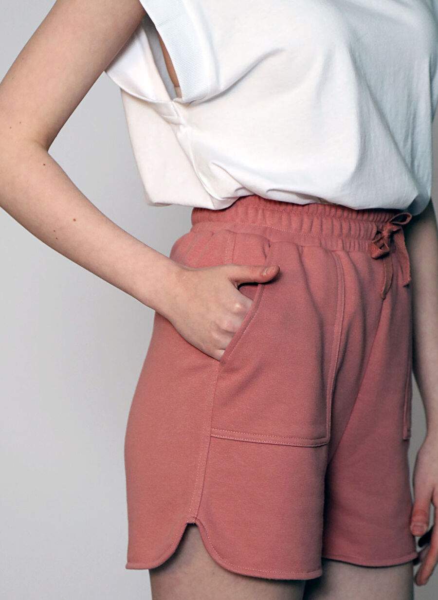 Lee Cooper Rahat Pembe Kadın Şort 242 LCF 221004 JULYE BEJ — Product image 3 of 4