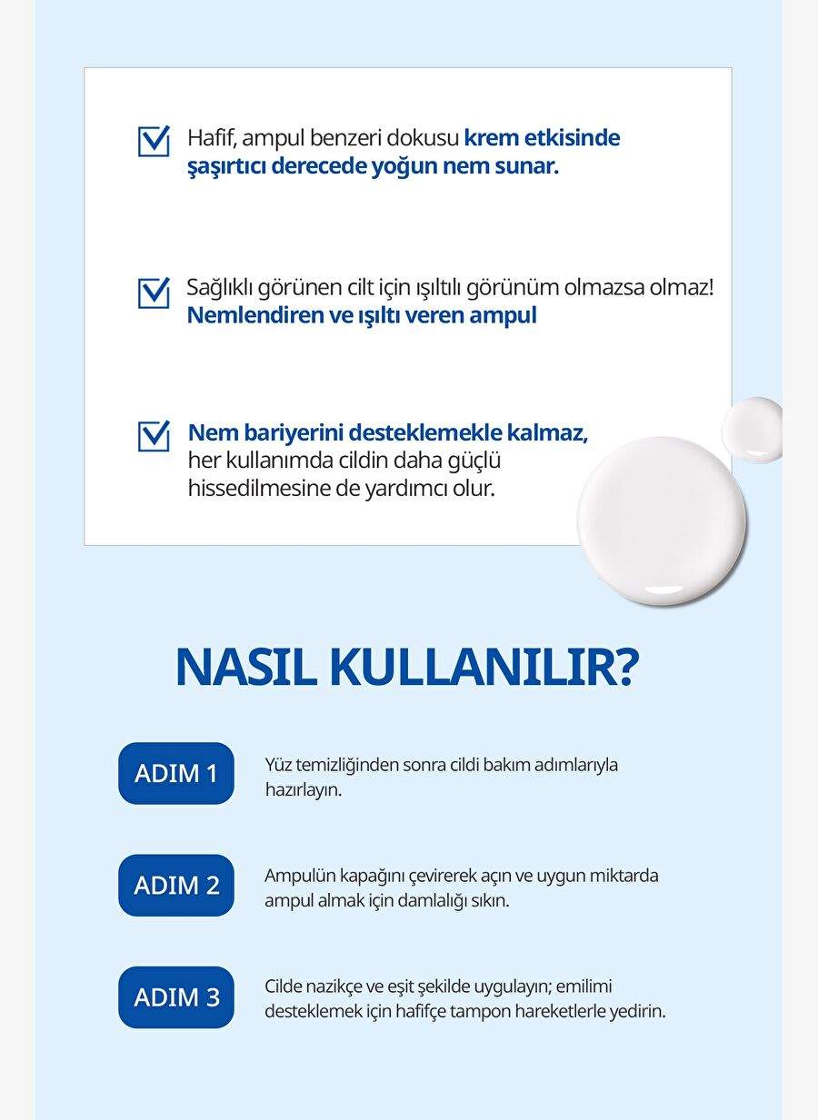 Hyaluronic Acid Humidifier Bulb DERMATORY Hyal Shot Barrier Cream Ampoule B5 — Product image 7 of 8