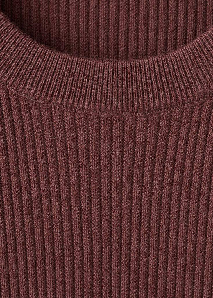 Fine rib-knit cotton sweater — Product image 15 of 30