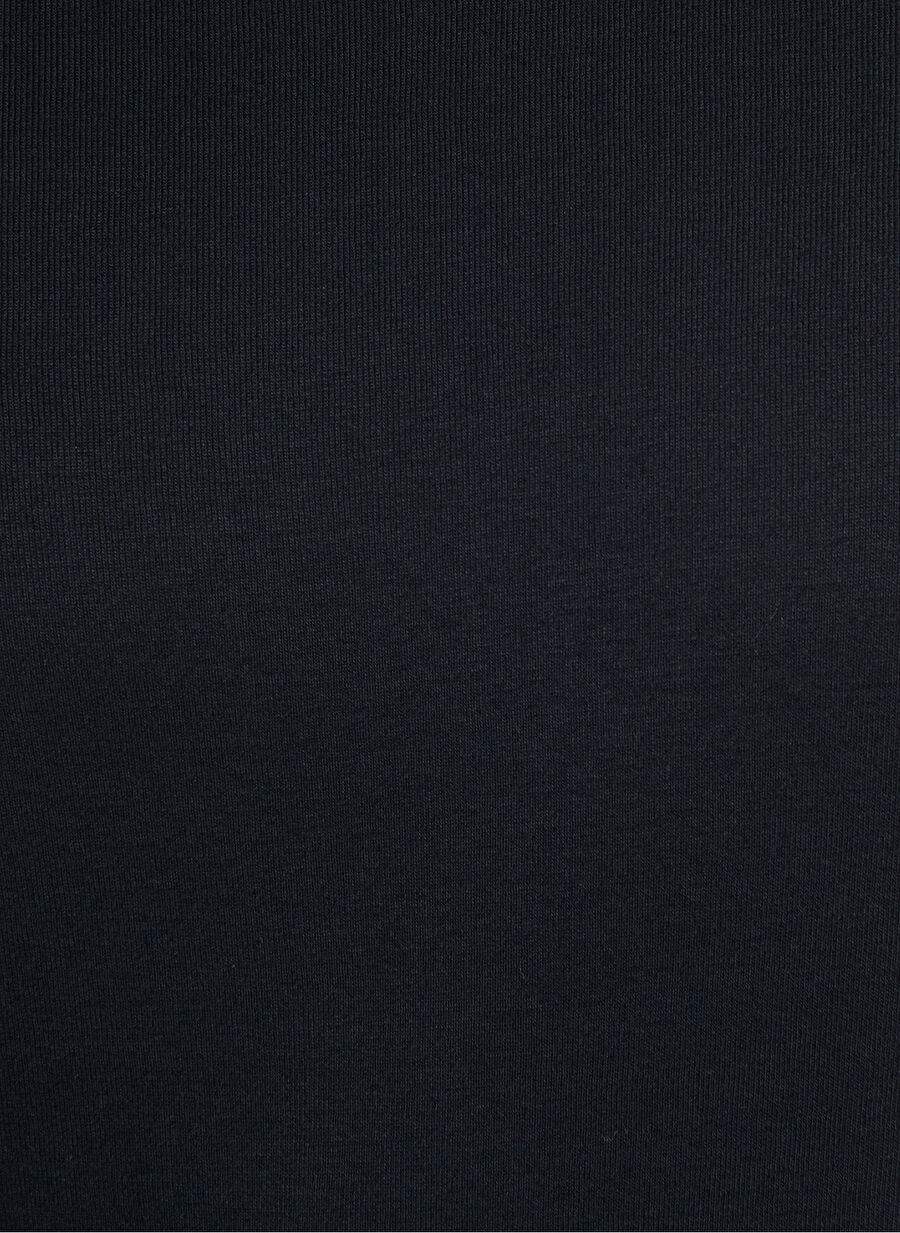 Mavi Bisiklet Yaka Dar Düz Siyah Erkek T-Shirt — Product image 6 of 6