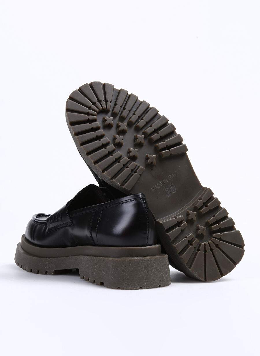 Laura Bellariva Black Women's Leather Loafer P9101 — Product image 5 of 5