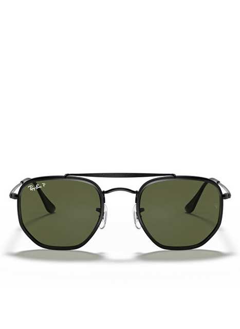 Ray-Ban RB3648M Geometrik Siyah Unisex Polarize Güneş Gözlüğü