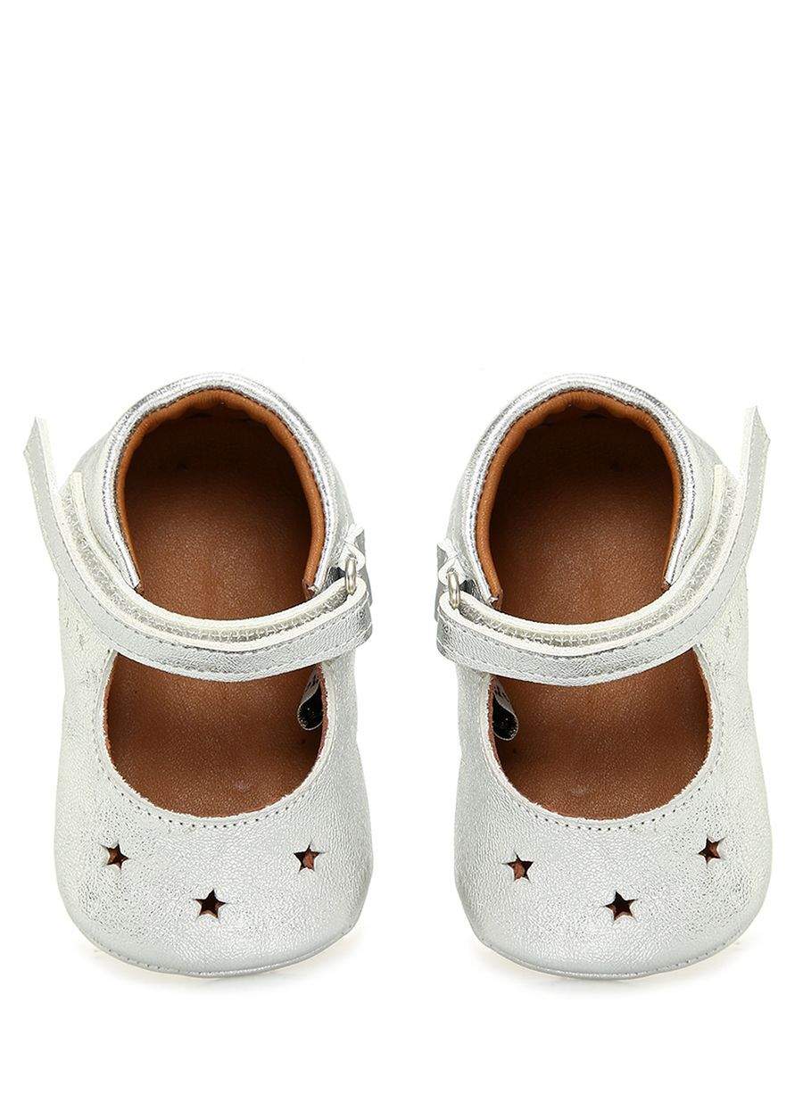 Silver Star Handmade Girl Baby Shoes — Product image 5 of 7