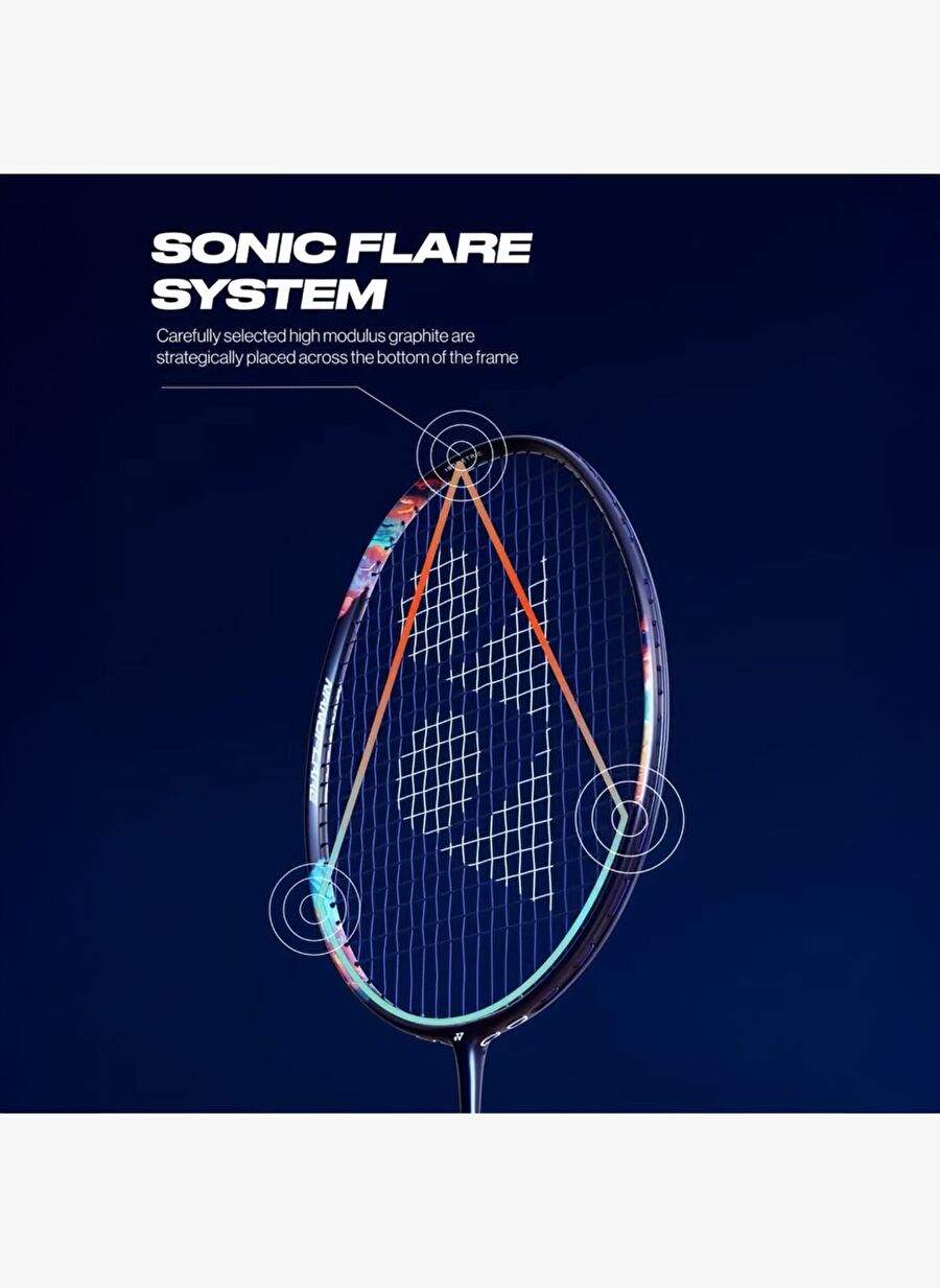 Yonex Nanoflare 700 Game (Korfajlı) 4U (Ort. 83g) G5 Badminton Raketi - Gece Moru — Product image 23 of 40