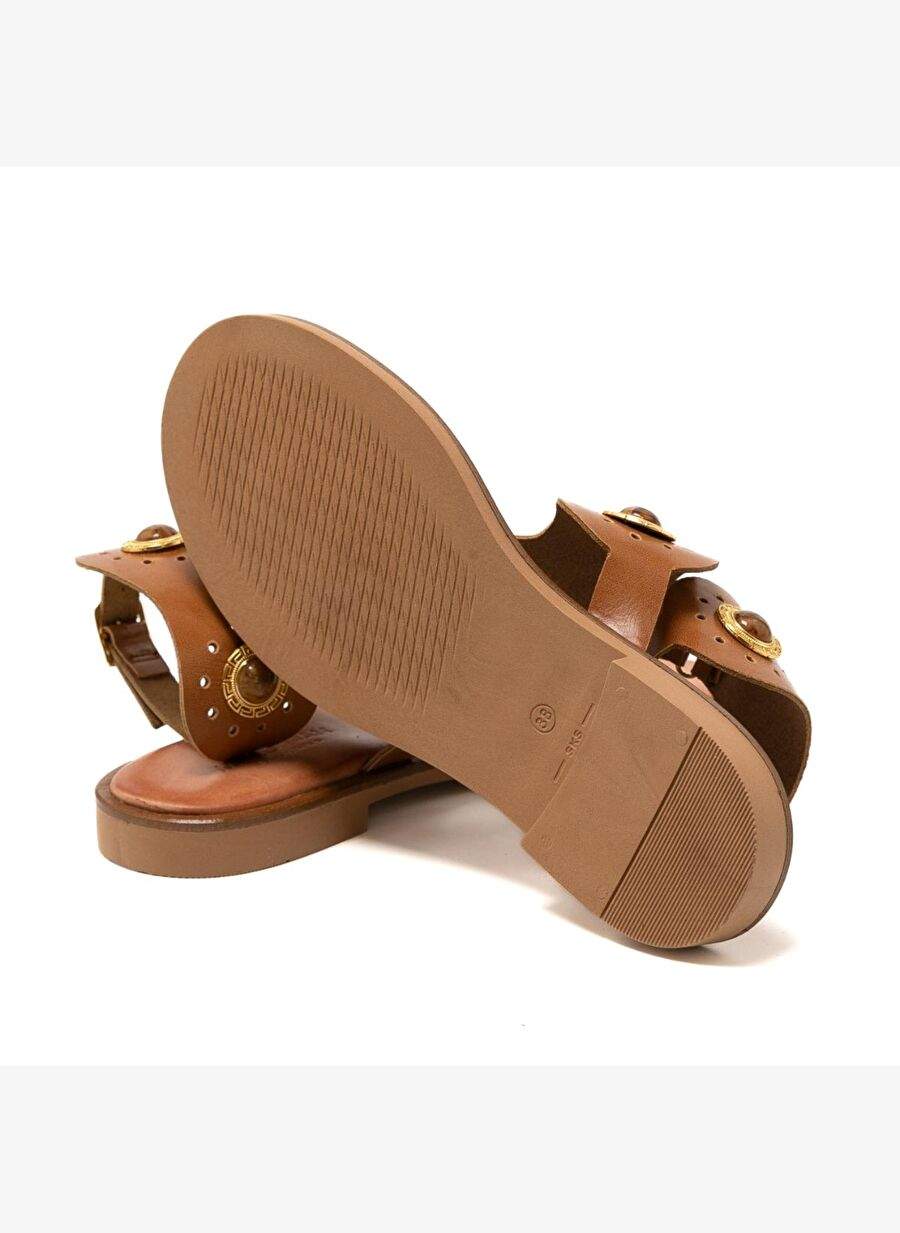 Woman Sandal 21075 Myconian 2025 Greek Sandal — صورة المنتج 6 من 6