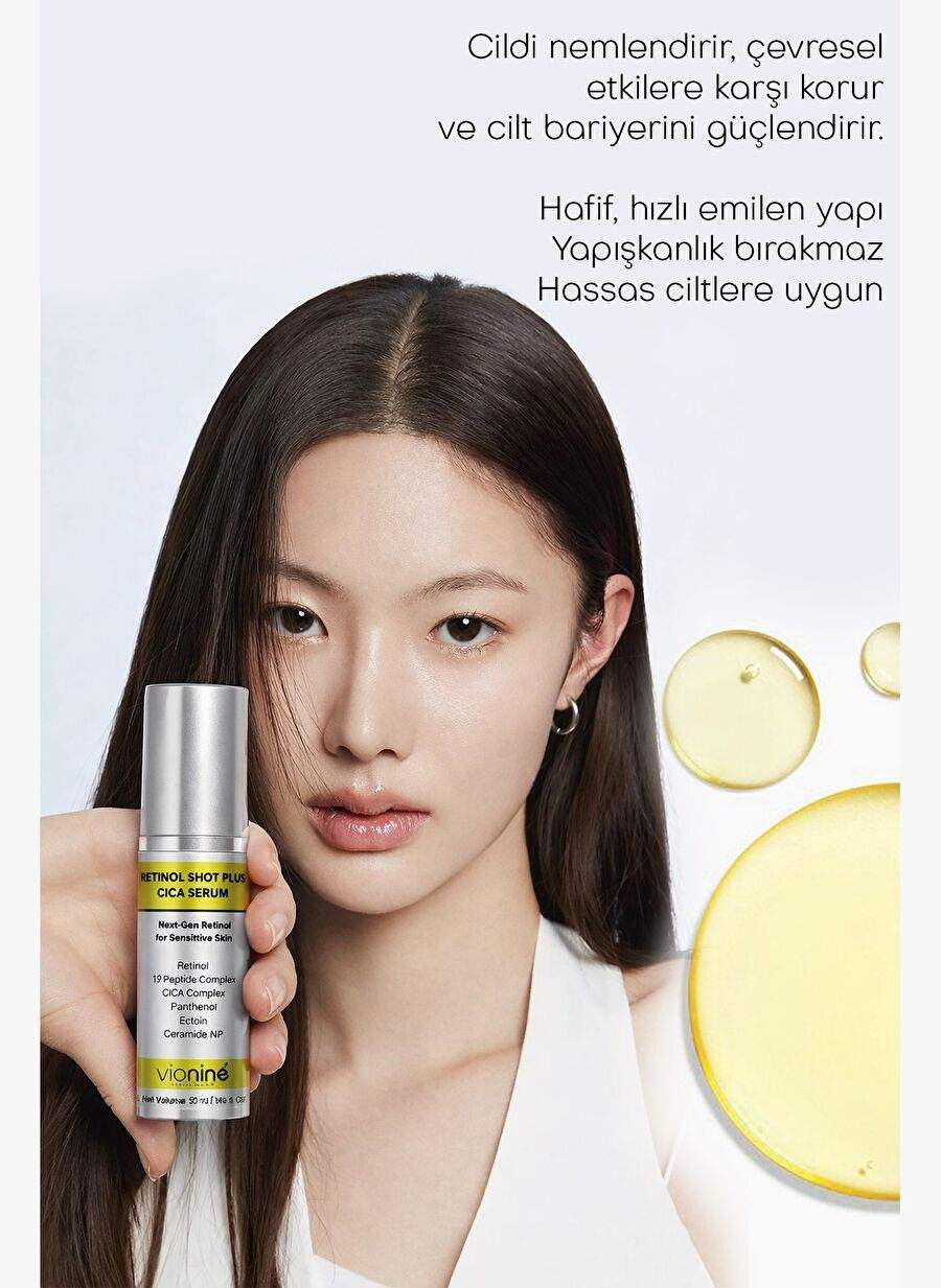 Retinol Shot Plus Cica Serum % 0.1 Made In Korea 50 ML — صورة المنتج 8 من 8