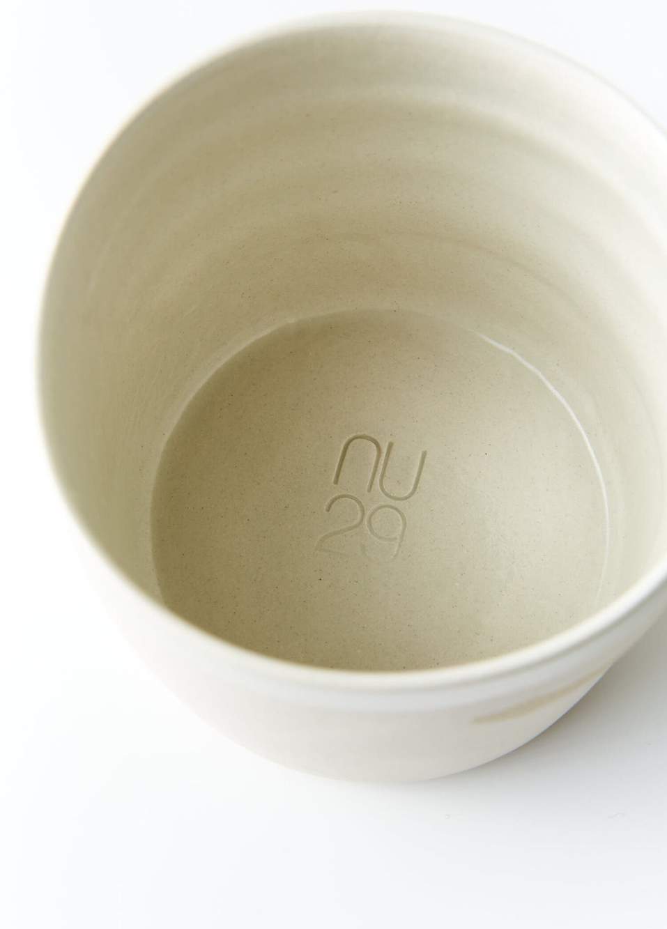 Sand Blend Handmade Nerikomi Stoneware Cup — صورة المنتج 4 من 6