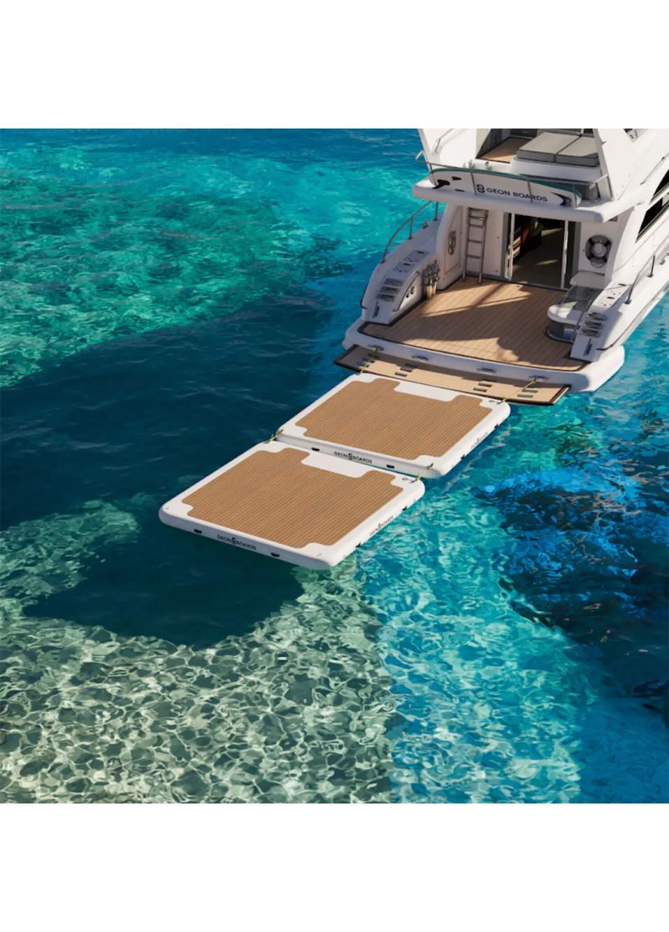 Inflatable Floating Platform Full Set — صورة المنتج 3 من 6