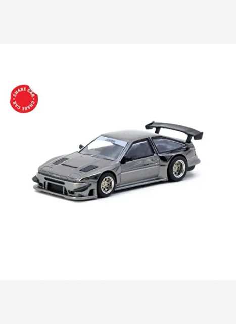 Tarmac Works 164 Toyota Sprinter Trueno AE86 Widebody BlackGrey - Designed by Jon Sibal - Malaysia