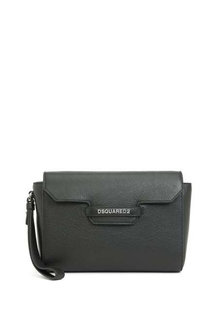Twin Black Men's Leather Hand Portfolio