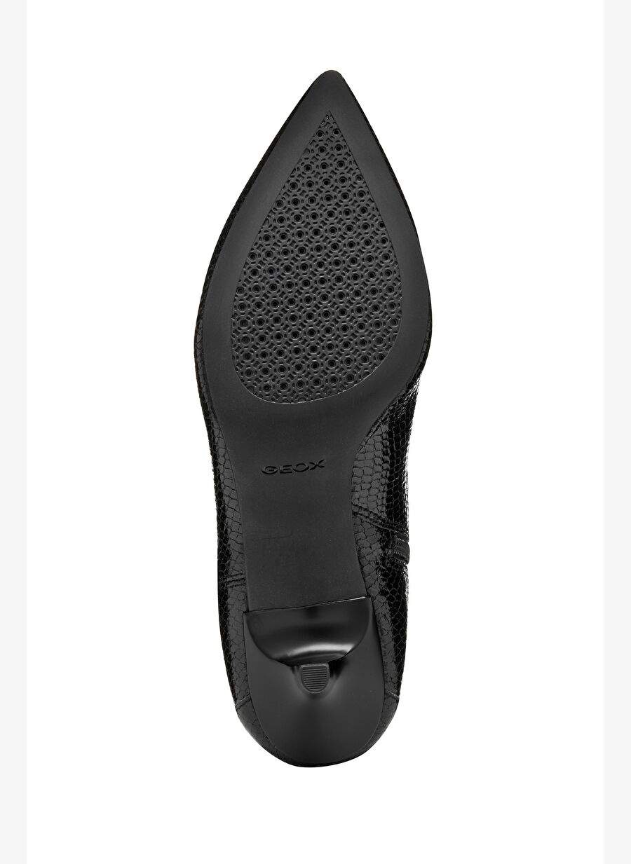 Geox Kadn Siyah D Kleopy B Metal Goat Fermuarl Desenli Ince Topuklu Deri Bot D56ybb000kyc9999 — Product image 6 of 6