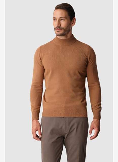 MEN'S A.COFFEE STANDARD HALF FISHERMAN KNITWEAR