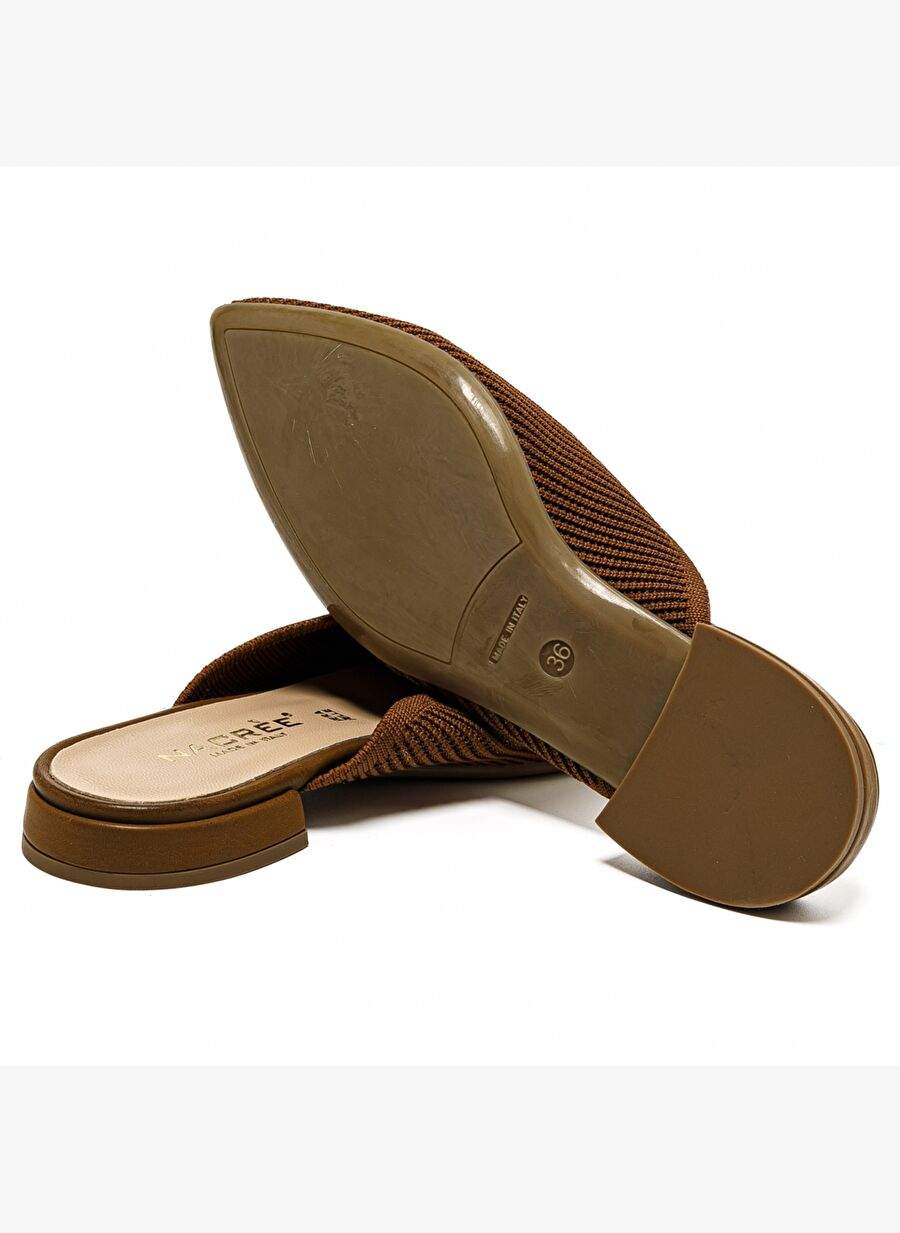 521T189 Women's Slippers 521T188 Nacree MAGLIA Cuoio — Product image 6 of 7