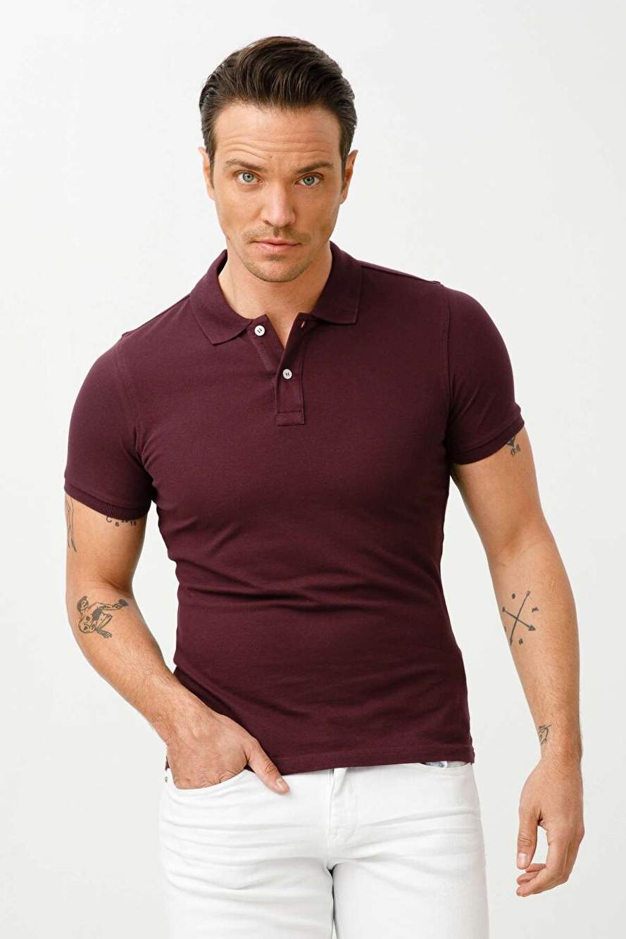 Men's Murdum Standard Polo Collar T-shirt — صورة المنتج 4 من 5