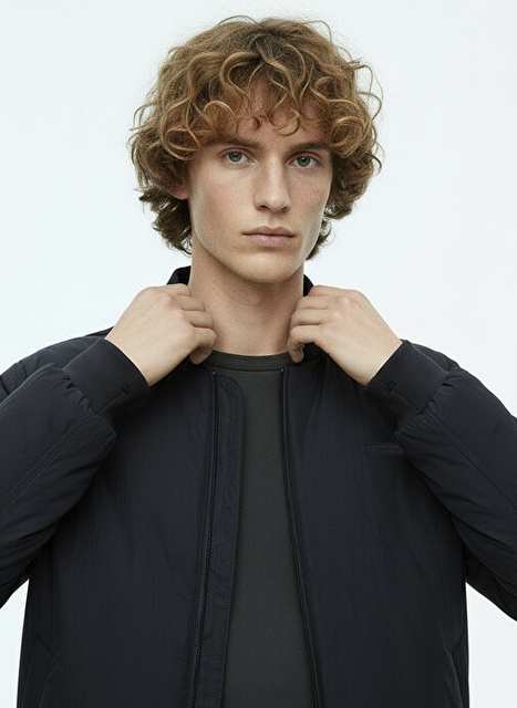 Calvin Klein Jeans Siyah Erkek Bomber Regular Fit Ceket Lvgmf5o502ub1 Bomber