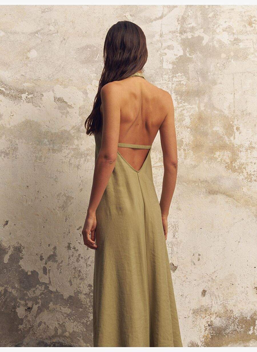 Zoe Maxi Elbise - Haki — Product image 6 of 8