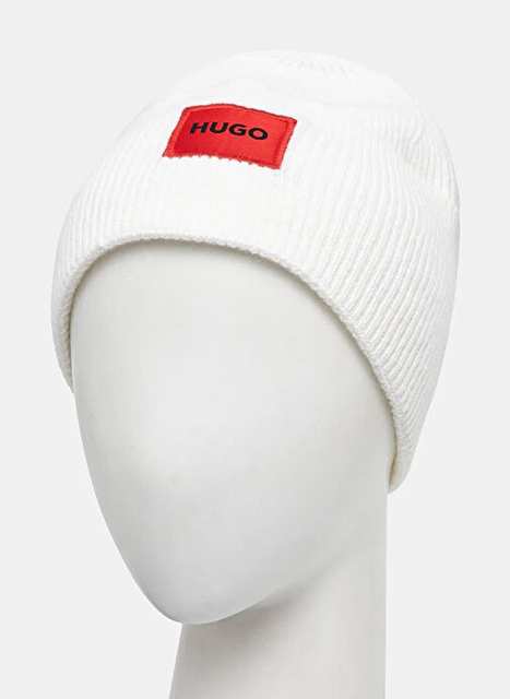 Hugo Beyaz Erkek Duz Bere 50496011 Xaff 6