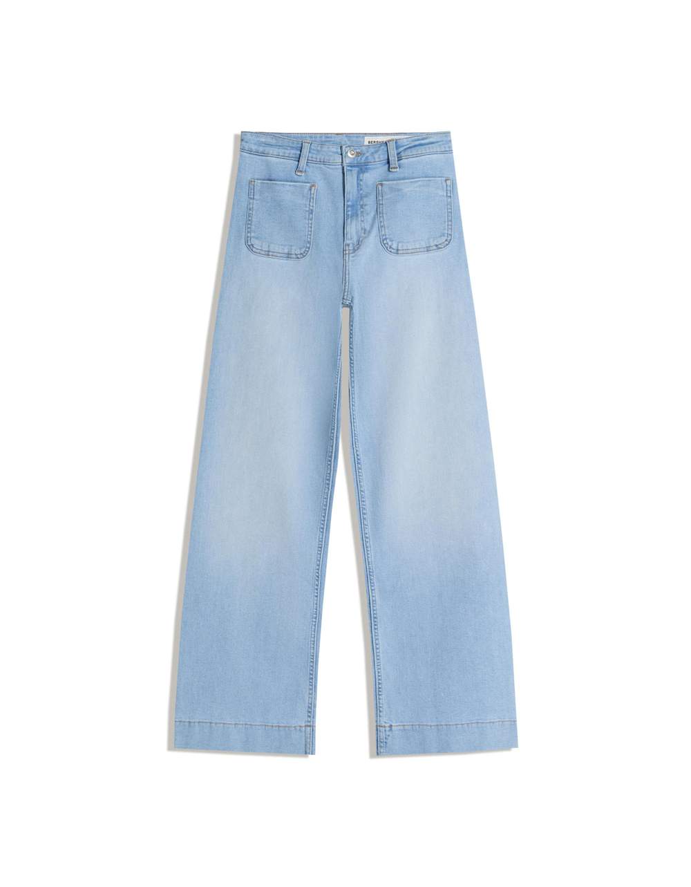 High-waist wide-leg seamless pocket jeans — Product image 4 of 4