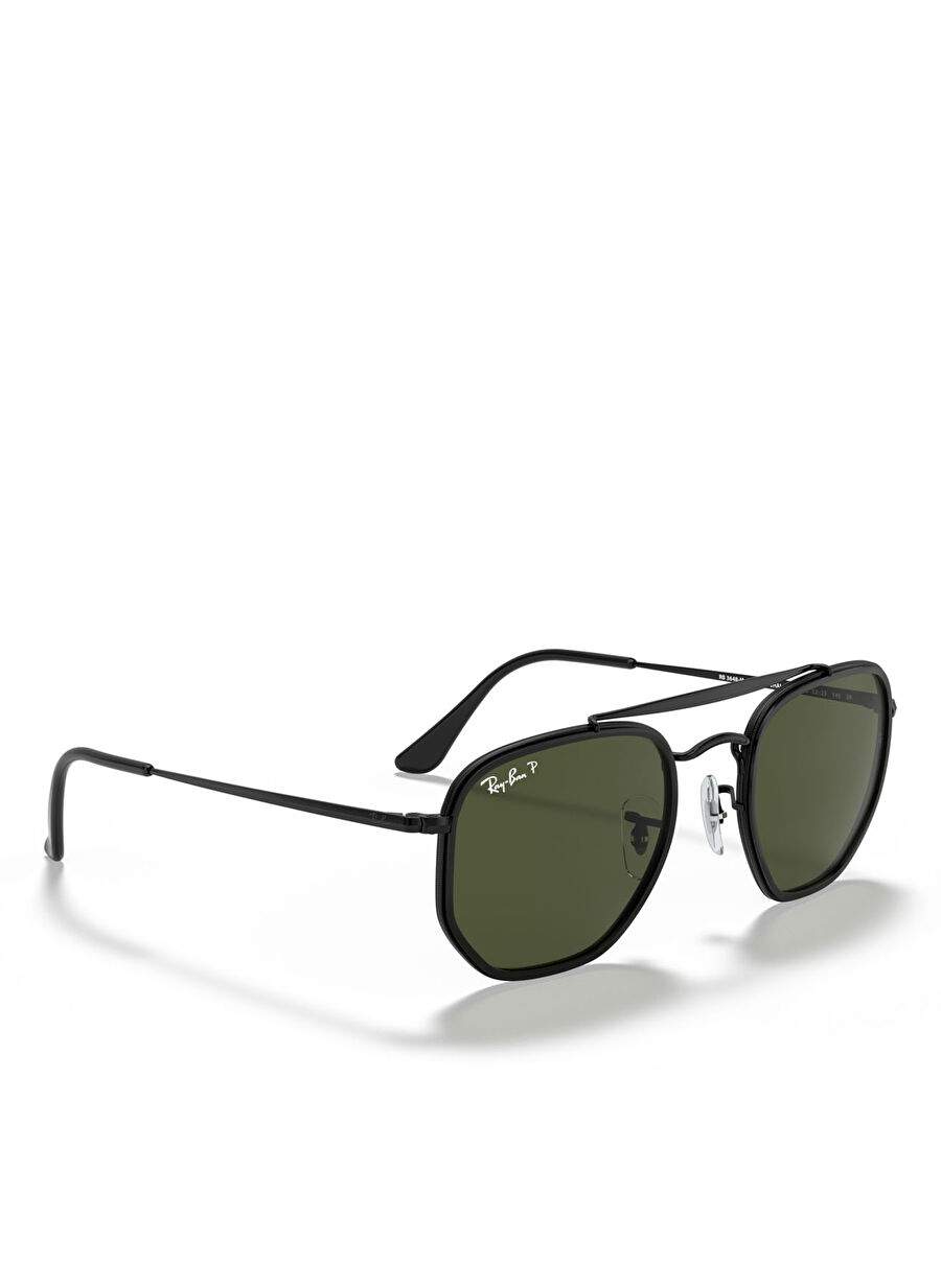 Ray-Ban RB3648M Geometrik Siyah Unisex Polarize Güneş Gözlüğü — Product image 3 of 12