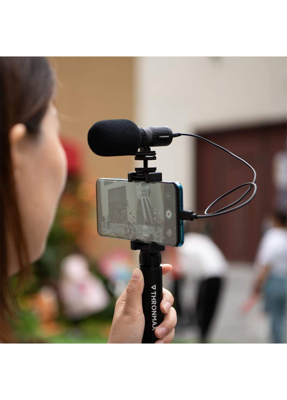 C1 Profesyonel Vlogger Akış Mikrofon Seti — صورة المنتج 4 من 6