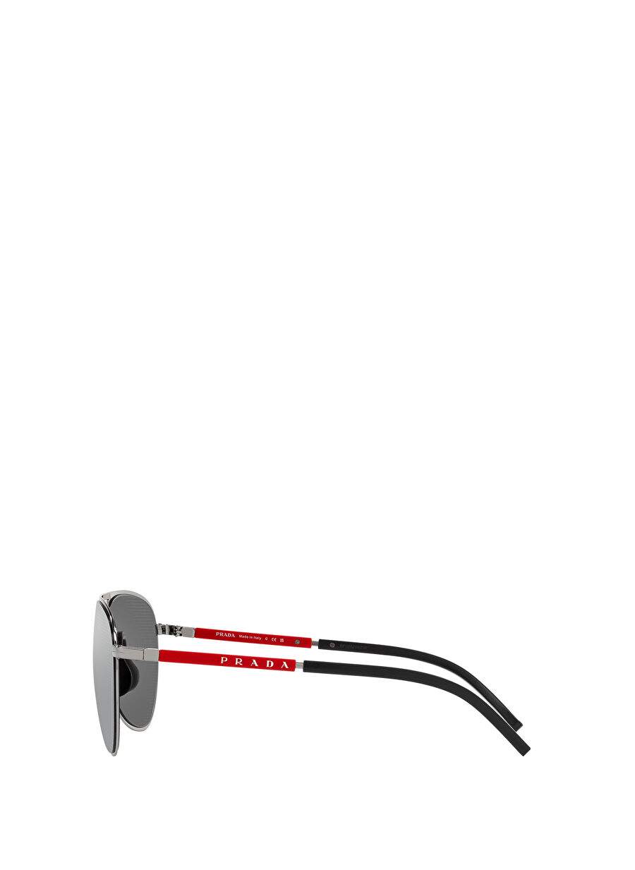 Prada Linea Rossa PS 51XS Damla Metal Erkek Güneş Gözlüğü — صورة المنتج 4 من 11