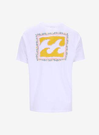 Billabong Crayon Wave Ss Ebyzt00292 White Male Regular Fit T Shirt — Product image 33 of 35