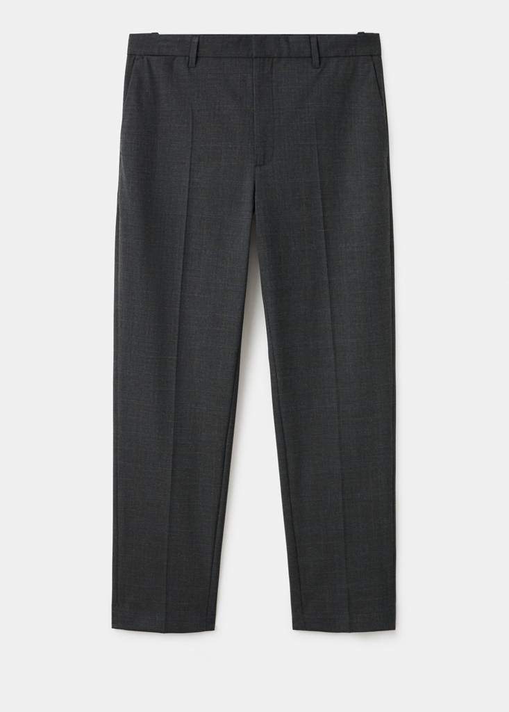 Regular fit micro-check trousers — Product image 10 of 19