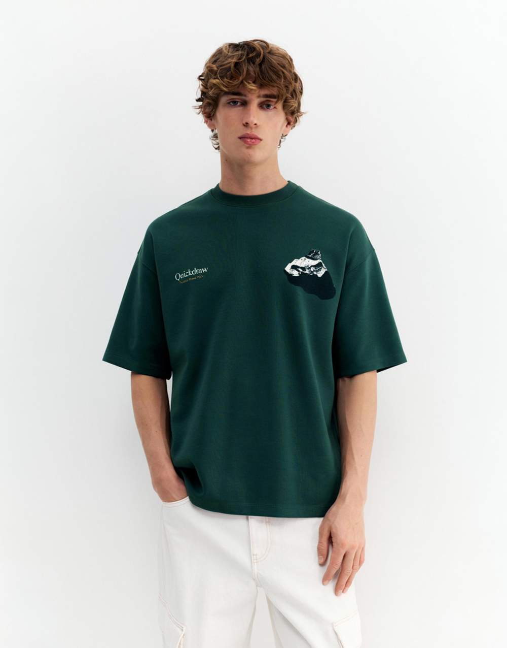 Short sleeve sweatshirt with graphic — Product image 7 of 14