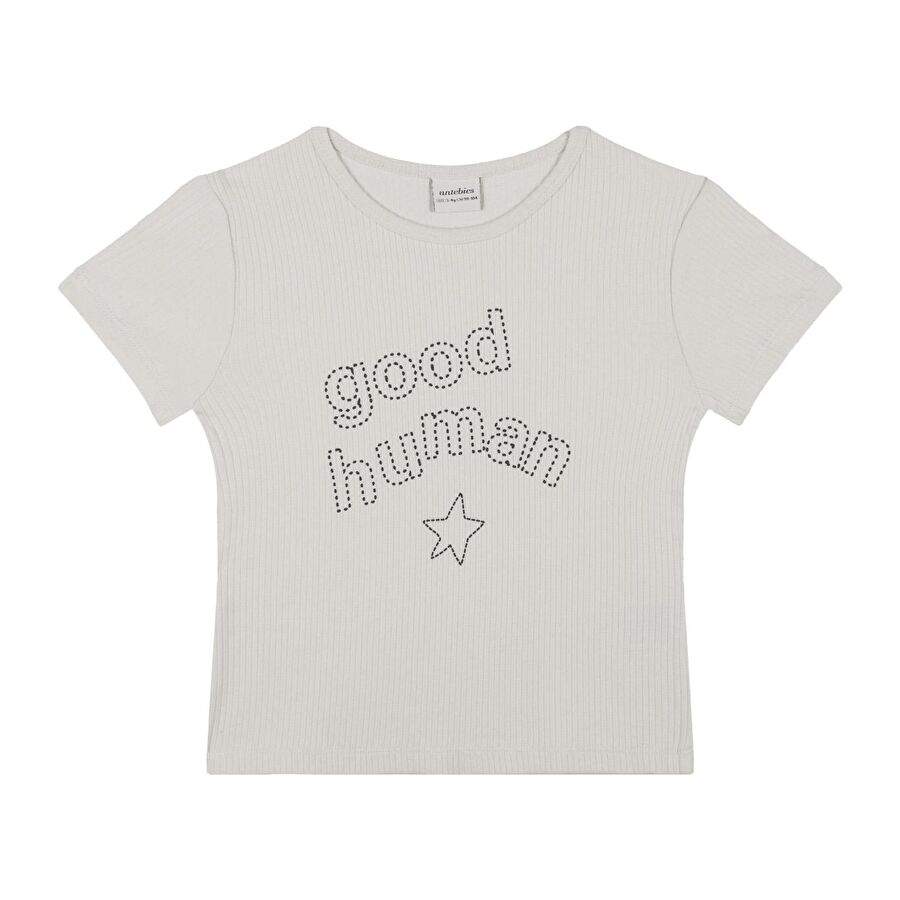 "Good Human" Kısa Kollu Pijama Takımı — Product image 3 of 4