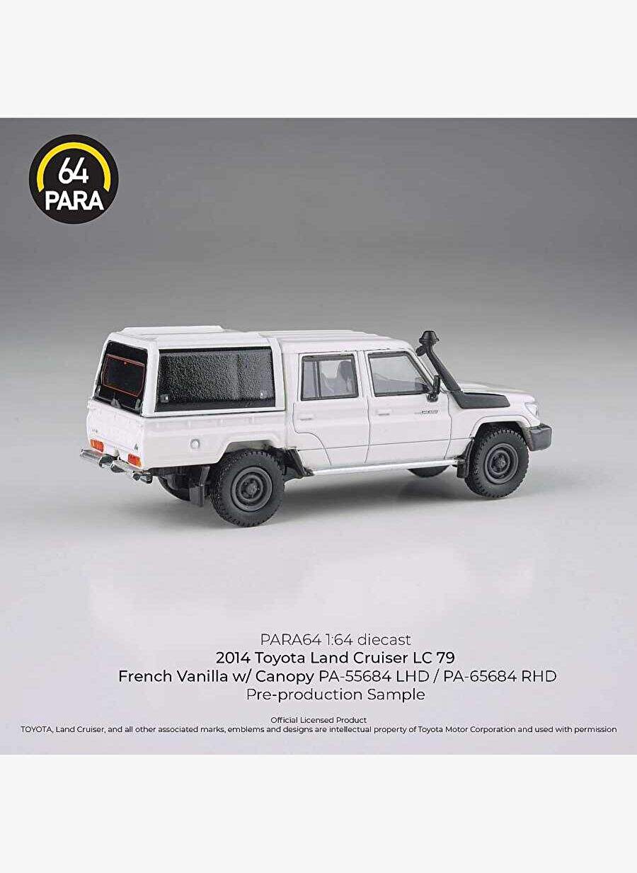 Para64 Toyota Land Cruiser LC 79 2012 French Vanilla with Canopy PA-55684 — صورة المنتج 3 من 4