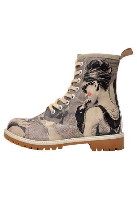 Women Vegan Leather Gray Long Boots - Go Back to Being Yourself Design