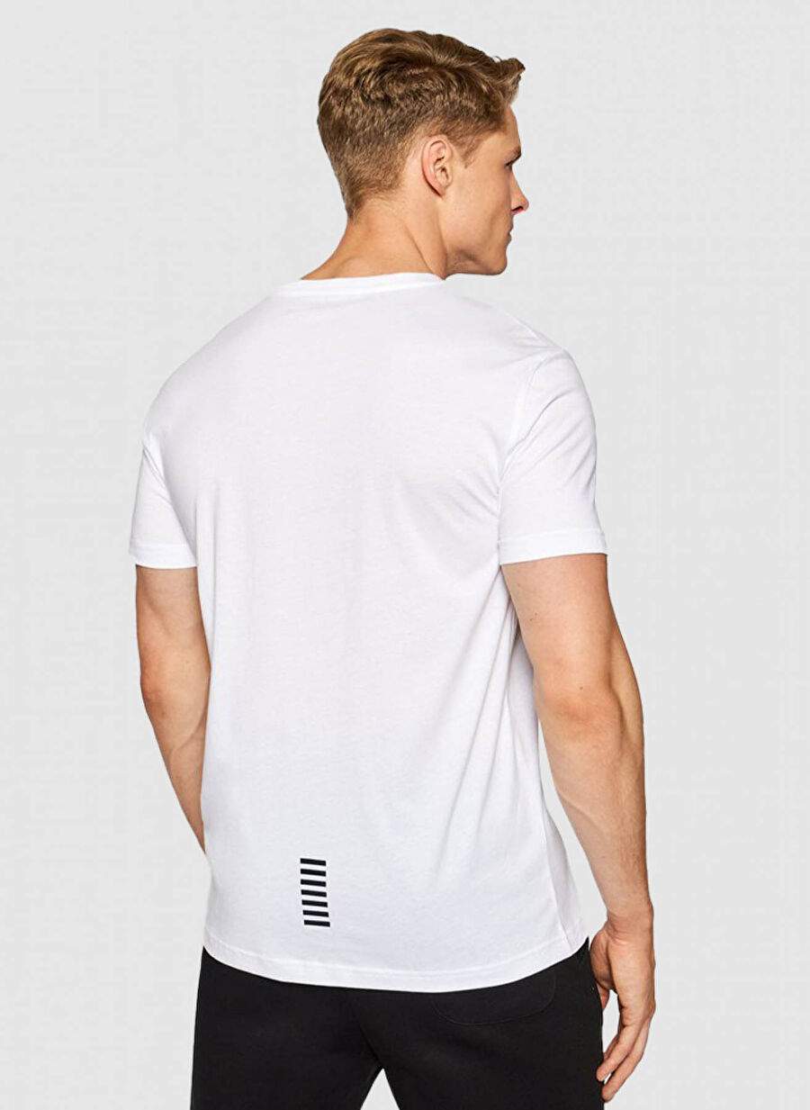 White Men's 100 Cotton Slim Fit T Shirt 8npt51pjm9z — Product image 4 of 4