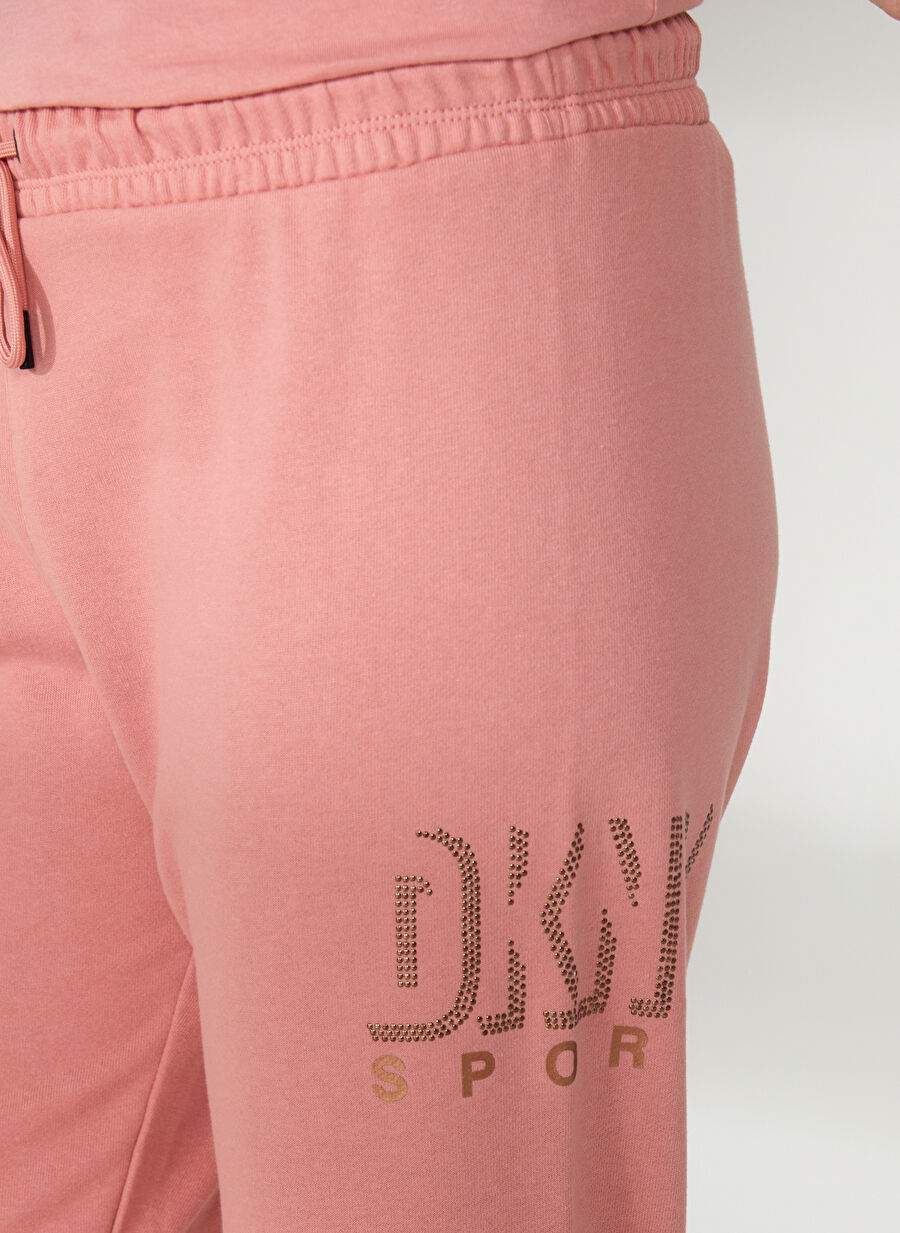 Dkny الجينز الدراجة طوق مستقيم البرونزية تي شيرت المرأة DP2P3182 — صورة المنتج 4 من 5