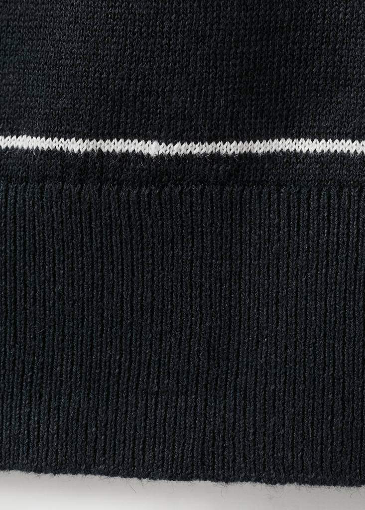 Linen blend striped polo shirt — Product image 4 of 9
