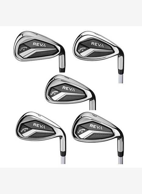 Callaway Reva Grafit Sag El Stantl 1 Inch Siyah Kadn Golf Seti