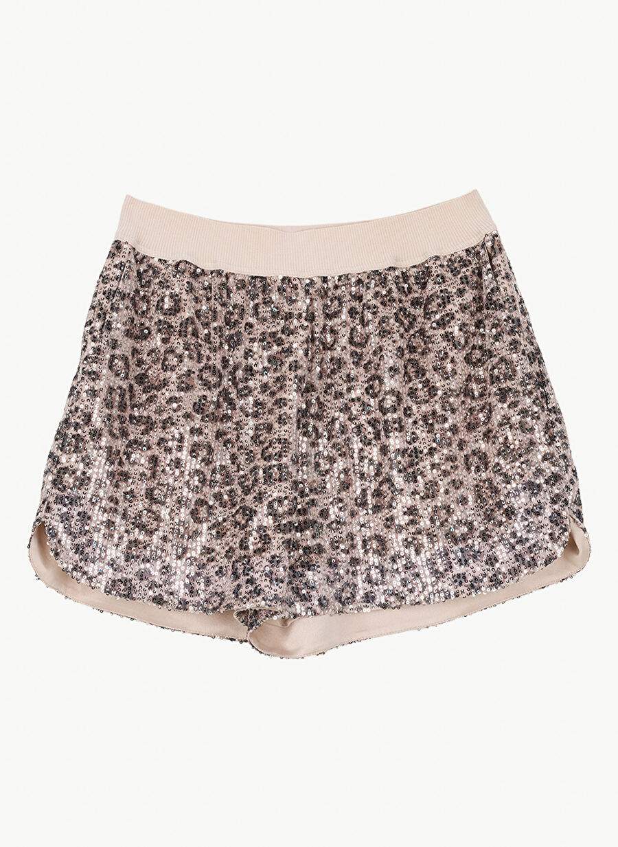 In The Mood For Love Multicolor Female Regular Fit Linen Shorts ITMFL-SHT23 — صورة المنتج 6 من 7