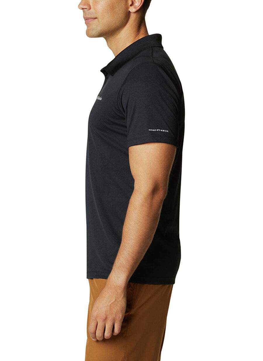 Columbia Siyah Erkek Polo T-Shirt AM6082 ZERO RULES — صورة المنتج 3 من 5