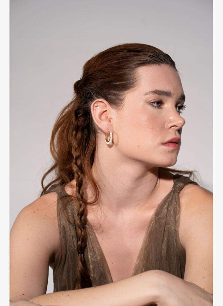 Caressa Pearl Ring Earring - Mini — Product image 6 of 10