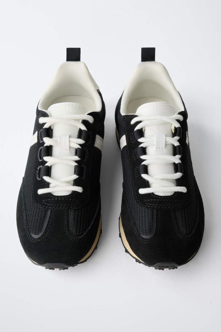 SPLIT SUEDE TRAINERS — Product image 5 of 8