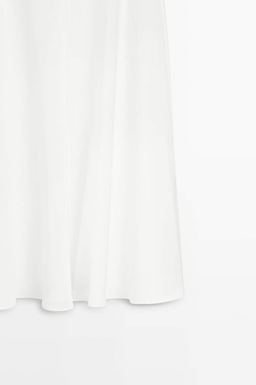Flowing linen midi dress — Product image 3 of 14