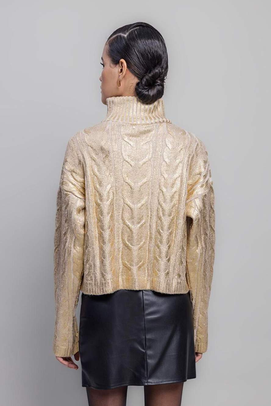 Varak Printed Fishing Collar Sweater — Product image 3 of 5