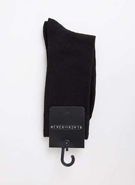 Black On Black Siyah Erkek Soket Corap E Soket