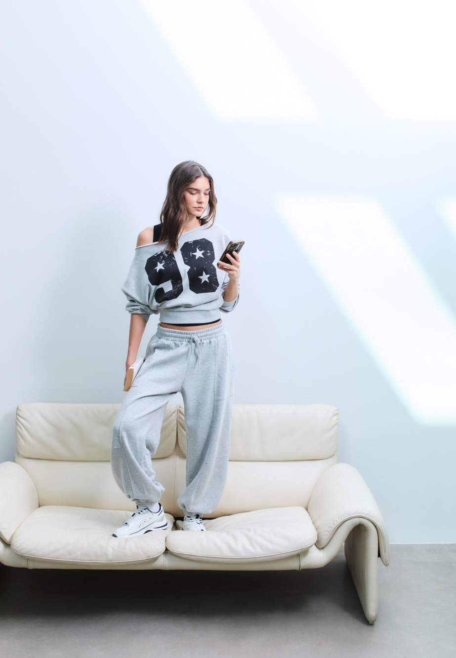 Plush balloon jogger trousers — صورة المنتج 60 من 140