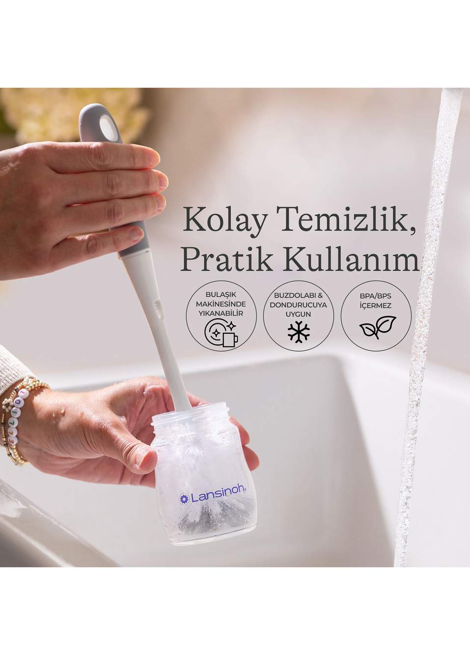 NaturalWave® 1 Ay+ Biberon Emziği Pp 2'li Biberon 160 ml — صورة المنتج 8 من 8