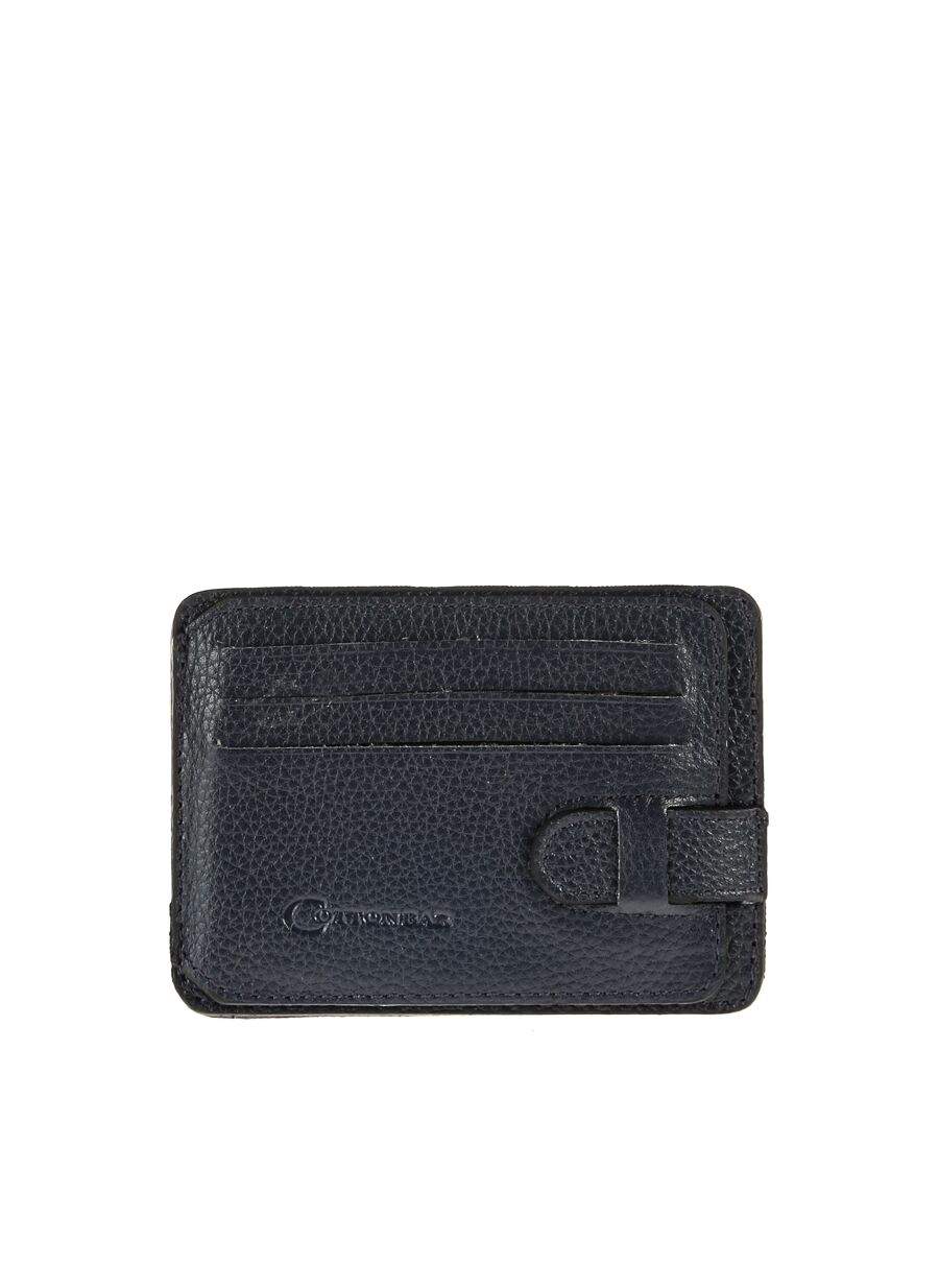 Cotton Bar Koyu Lacivert Erkek Deri Kartlık 114 — Product image 3 of 3