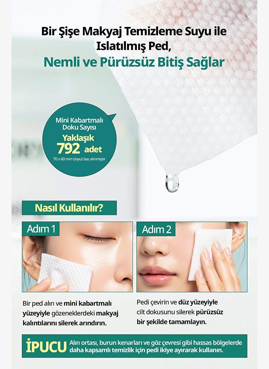 Makeup Cleanup Pad DERMATORY Salicinic Pore Cleansing Water Pad That Purifies More Sebum Than Volume — Product image 7 of 8