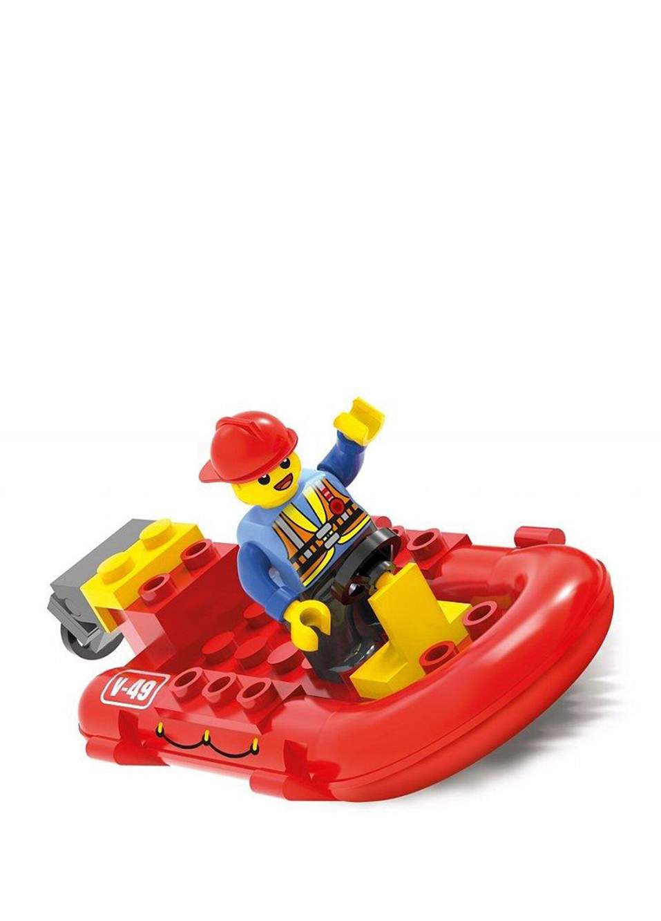 MyFireBrigade 120 Parça 6+ Yaş İtfaiye Sahil Güvenlik Yapı Seti KB0813 — Product image 4 of 4